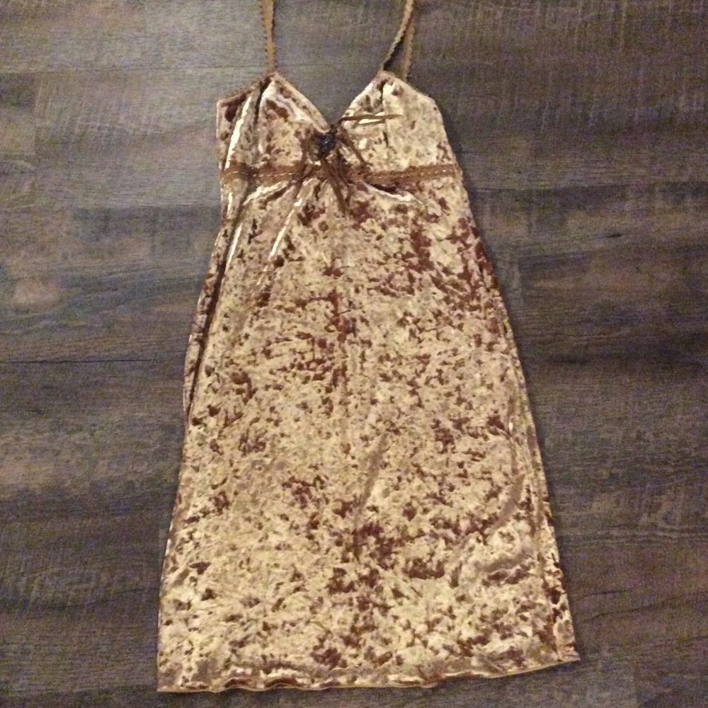 Crushed Velvet Dress